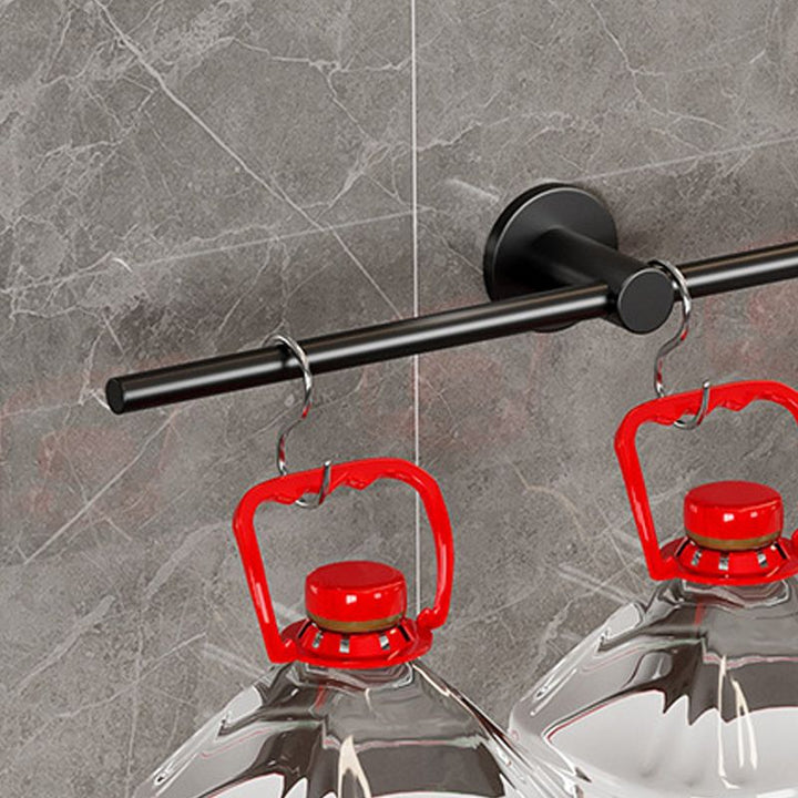 Lisslune | 2-piece modern bathroom accessory set towel bar made of stainless steel