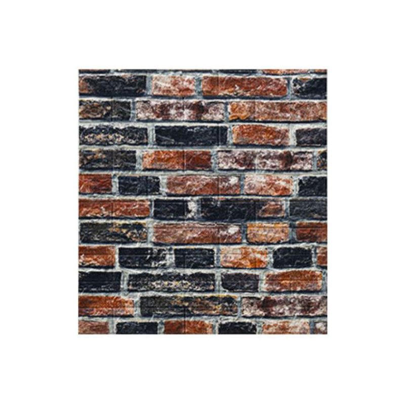 Lisslune | Industrial Wall Plank 3D Print Bathroom Living Room Wall Panels Set of 10