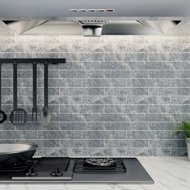 Lisslune | Peel & Stick Tiles Square Stain Resistant Plastic Peel and Stick Tiles for Kitchen 20 Pack