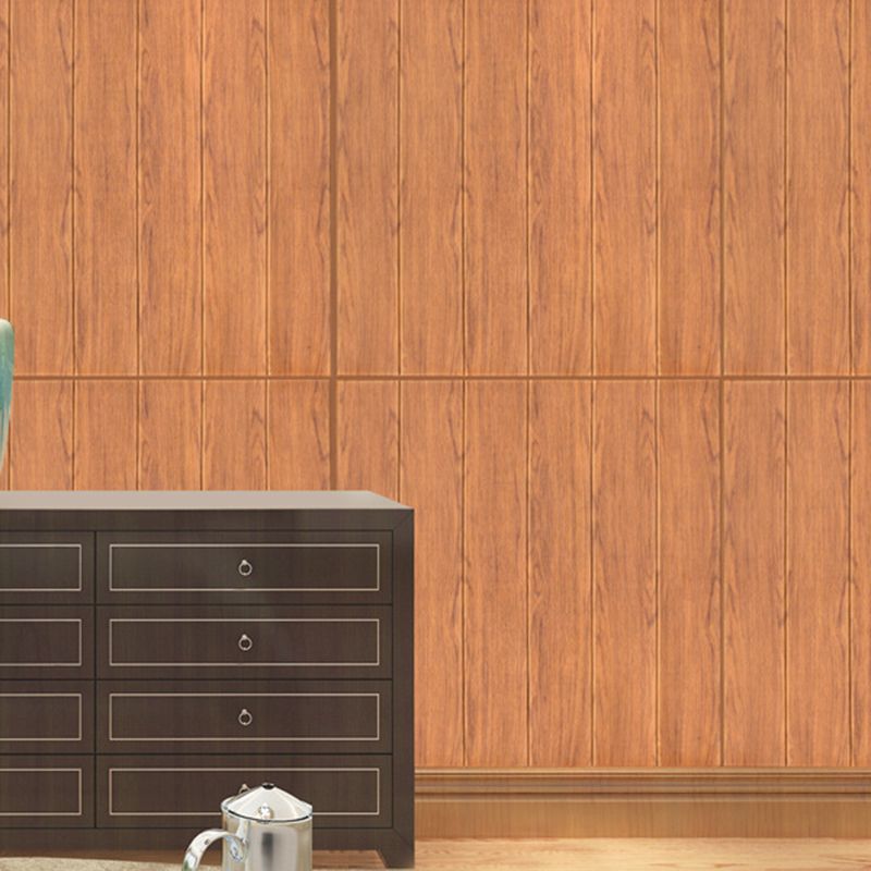 Lisslune | Wood look interior decor panels for peeling and sticking 3D relief wall cladding
