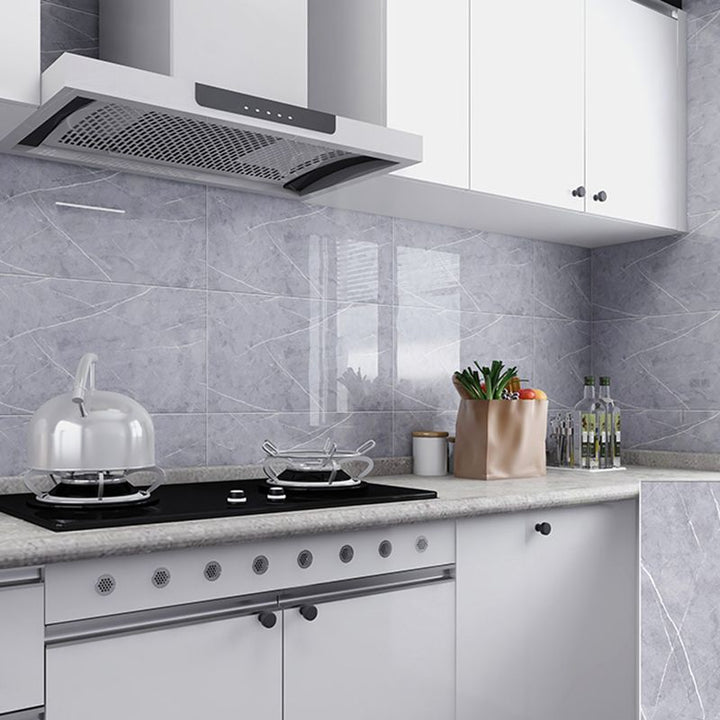 Lisslune | Modern Style Wallpaper Kitchen Individual Tile Peel and Stick Backsplash