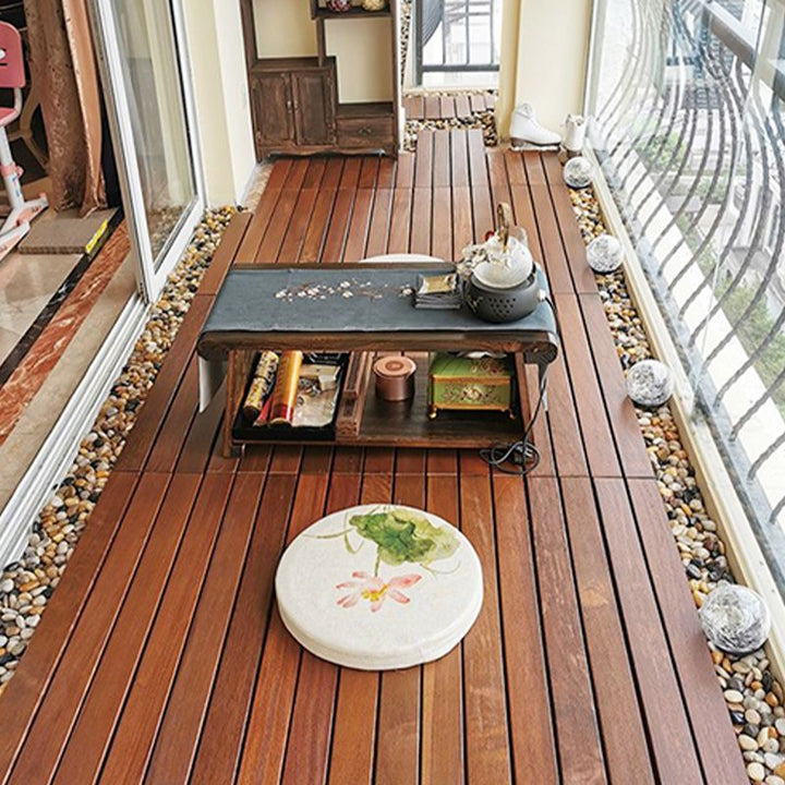 Lisslune | Traditional Floor Tiles Interlocking Outdoor Floor Tiles Floor Tile