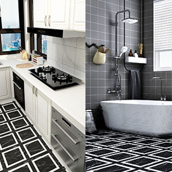 Lisslune | Peel and Stick Vinyl Flooring Matte Vinyl Flooring with Square Edge