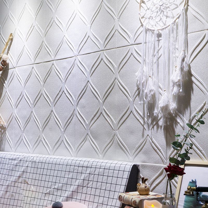 Lisslune | Contemporary waterproof wall planks striped brick bedroom wall panels
