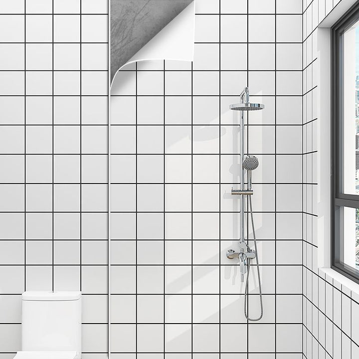 Lisslune | Mosaic Tiles Peel and Stick Tile Roll Bathroom Backplate Peel and Stick Wall Tiles