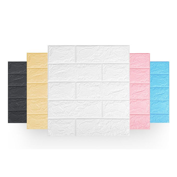 Lisslune | Industrial Wall Paneling Peel and Stick Wood Look Design Waterproof Foam Wall Paneling