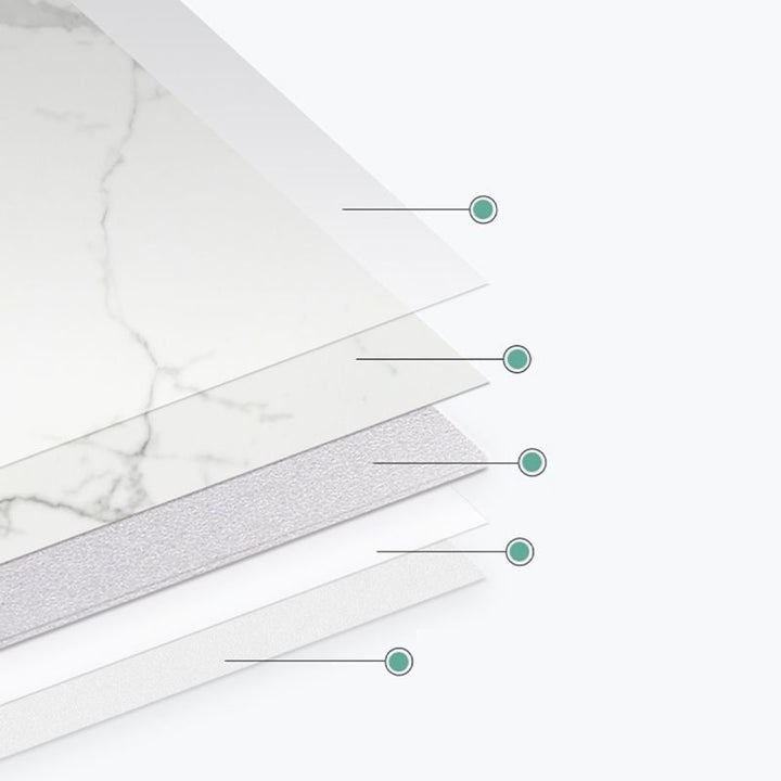 Lisslune | PVC Peel and Stick Wall Paneling Single Tile Waterproof Wallpaper