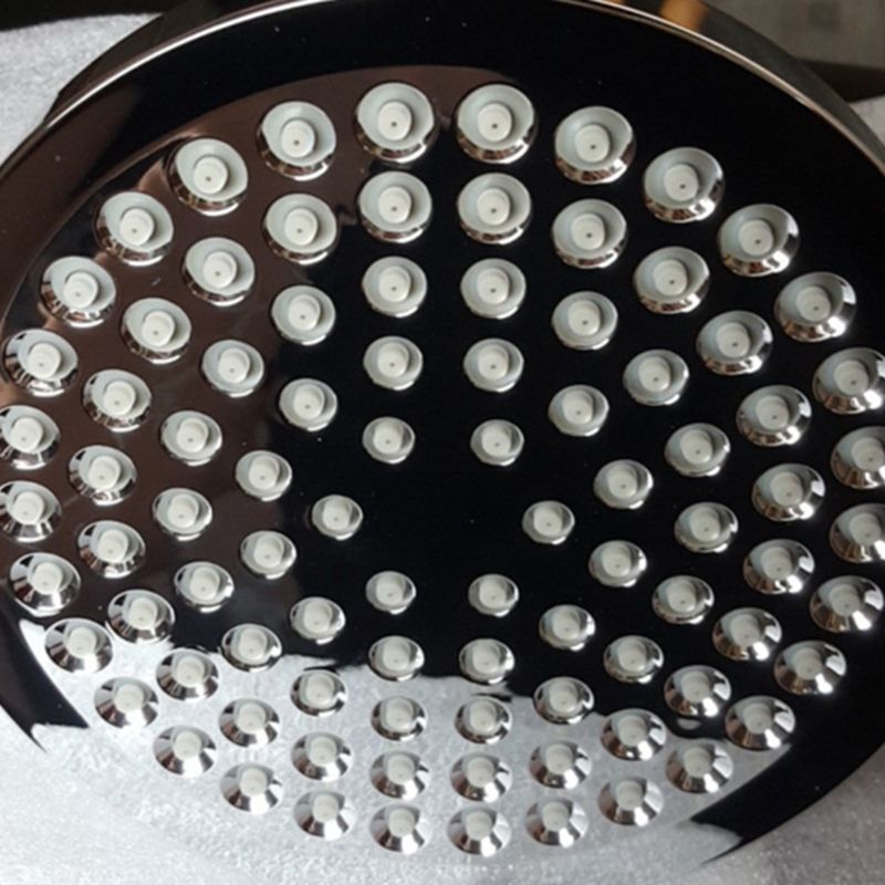 Lisslune | Contemporary Shower Combination Fixed Shower Head Stainless Steel Wall Mounted Round Shower Head
