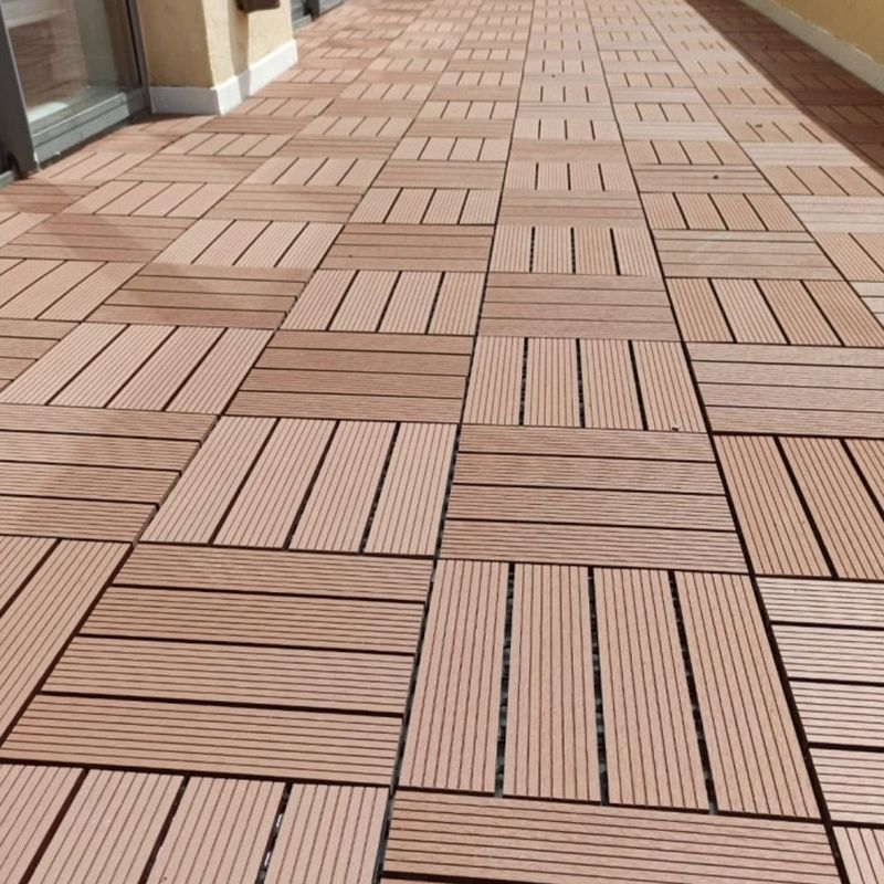 Lisslune | Floor Bullnose Click Lock Wire Brushed Wood Tiles
