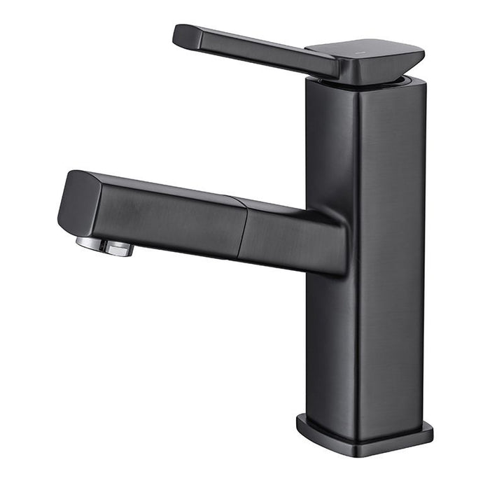 Lisslune | Glam Style Faucet Single-Handle Centerset Faucet with Swivel Spout