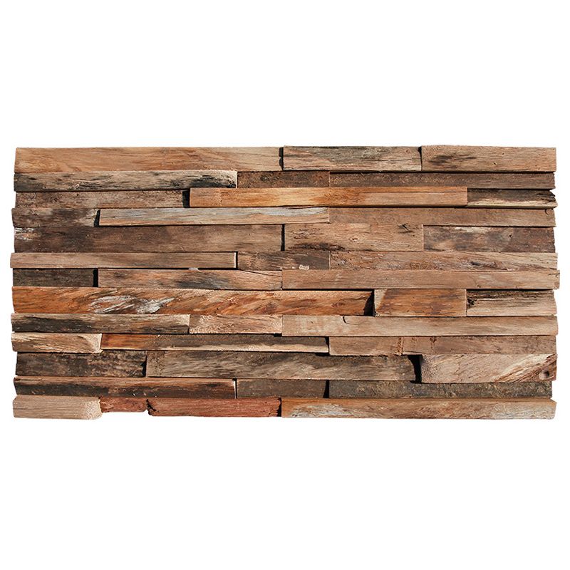Lisslune | Solid Wood Wall Panel in Country House Style Commercial Living Space Wall Plate (1-Pack)
