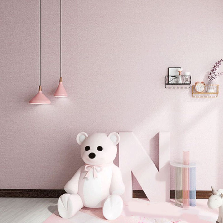 Lisslune | Modern Tin Back Wall Cladding Texture Linen Roll Wall Ceiling Panel