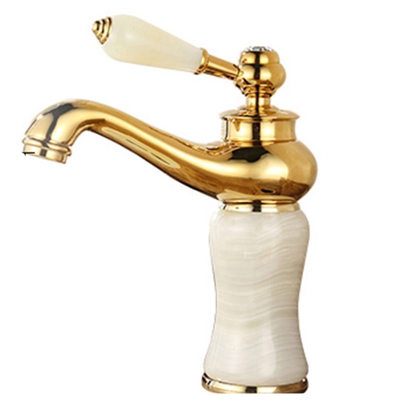 Lisslune | Luxury Vessel Faucet Lever Handle Low Arc Vessel Sink Bathroom Faucet