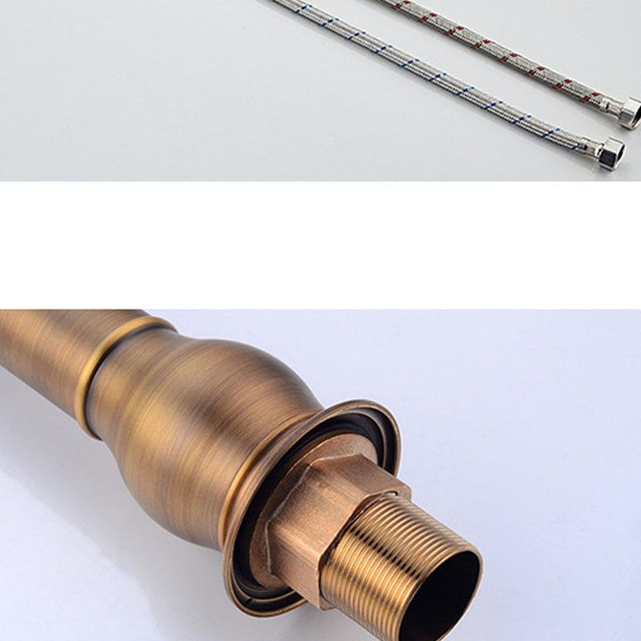 Lisslune | Vintage Bathroom Bathtub Faucet Single Lever Wall Mounted Bathtub Faucet