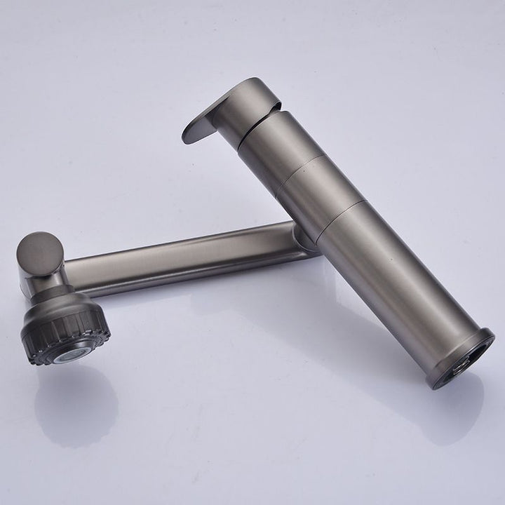 Lisslune | Modern Faucet Single Color Stainless Steel Sink Faucet