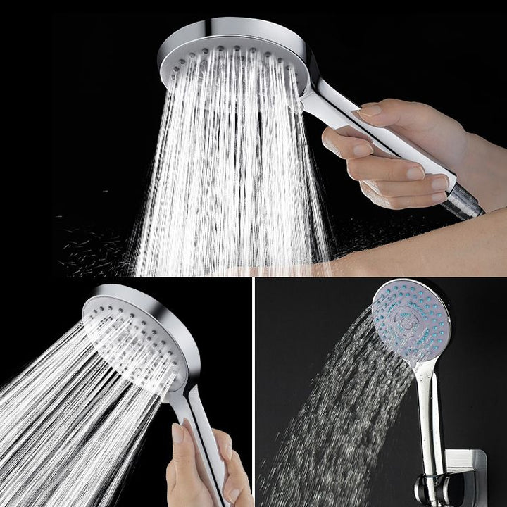 Lisslune | Modern Handheld Shower Head High Flow 5 Spray Patterns Wall Mounted Shower Head