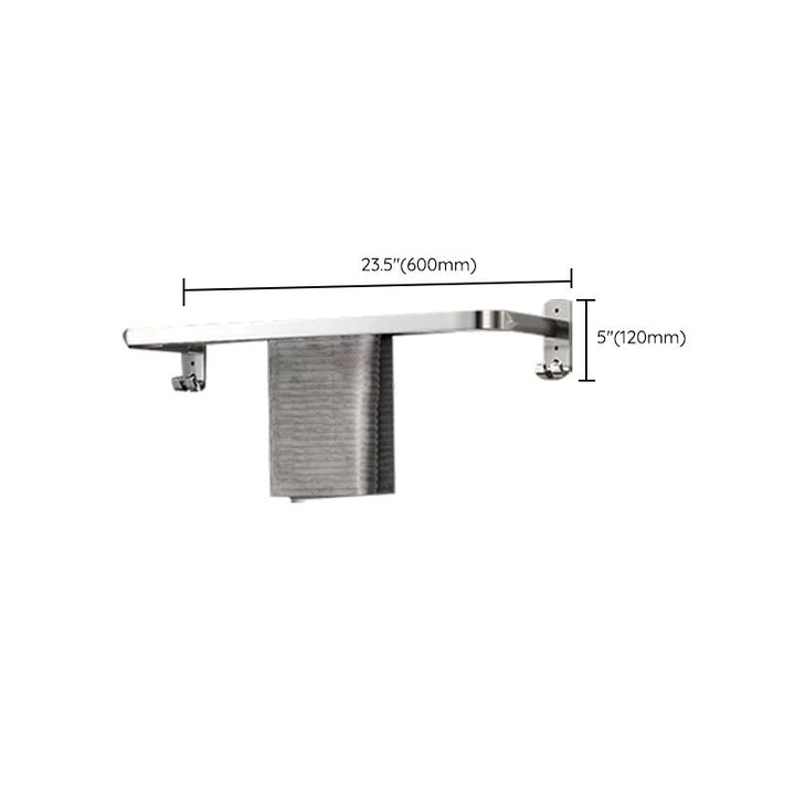 Lisslune | Modern Polished Chrome Bathroom Accessory Set Made of Stainless Steel