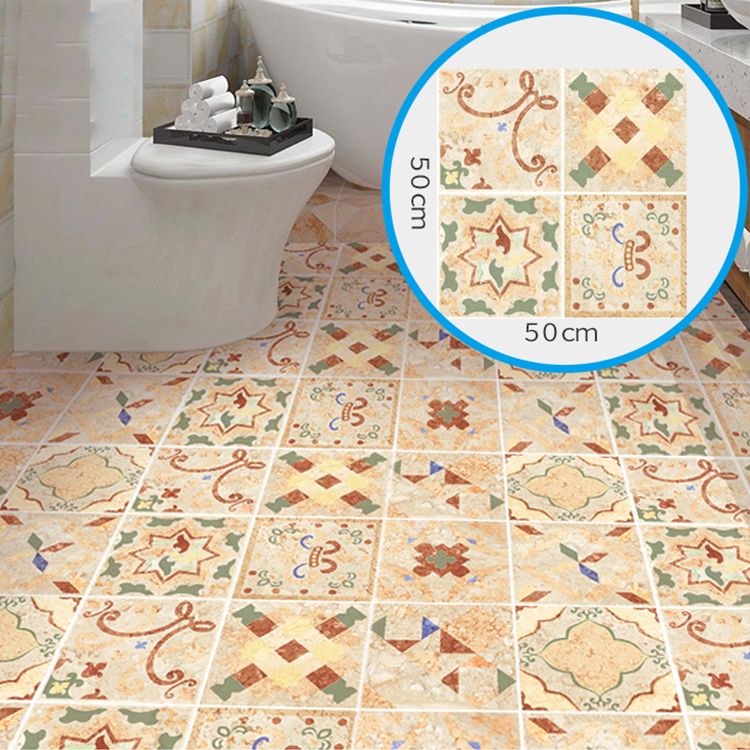 Lisslune | Spanish Pattern Single Tile Mold Resistant Peel & Stick Tile for Splashback