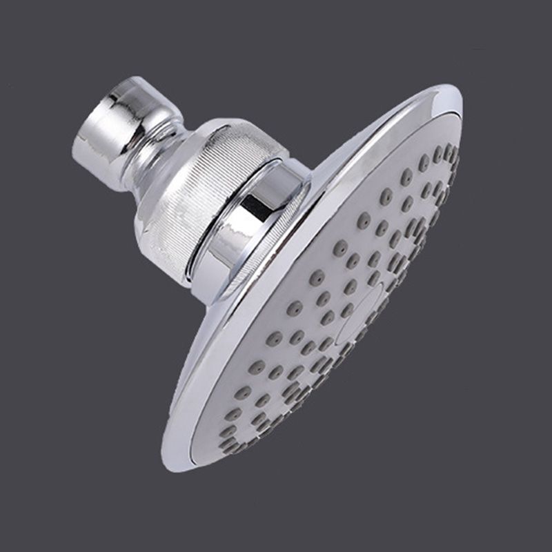 Lisslune | Round Shape Shower Head Modern Swivel Wall Mounted Fixed Shower Head