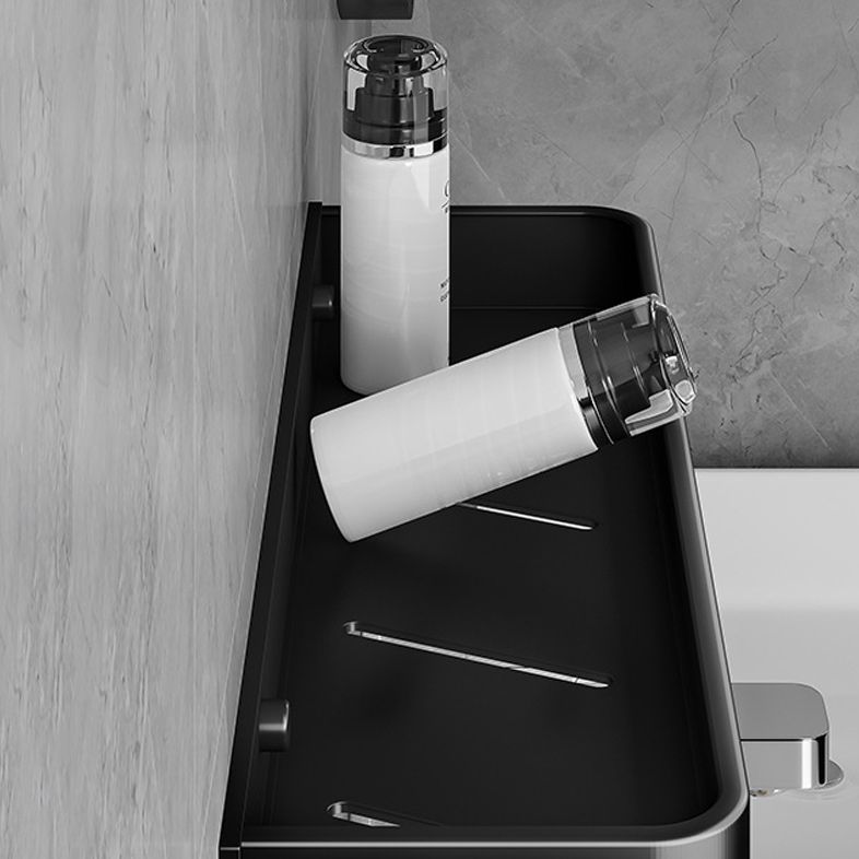 Lisslune | Contemporary Bathroom Accessories Hardware Set Aluminum Bathroom Shelf