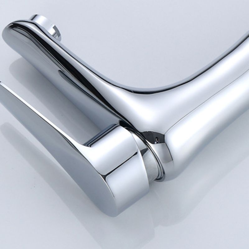 Lisslune | Single Hole Basin Mixer Lever Handle 1 Hole Faucet for the Bathroom
