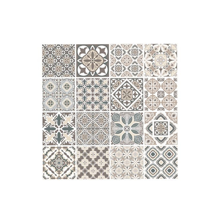 Lisslune | Mosaic tile wallpaper plastic stain-resistant peel and stick mosaic tiles