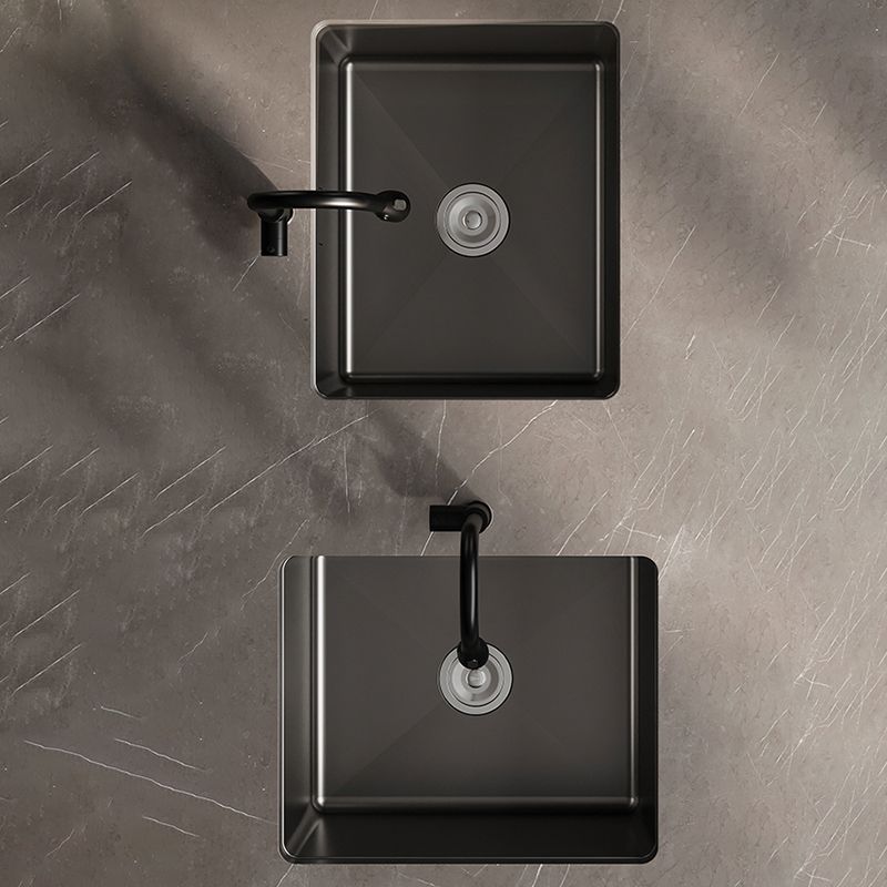 Lisslune | Contemporary Sink Set Stainless Steel Friction Resistant Sink Set for the Kitchen