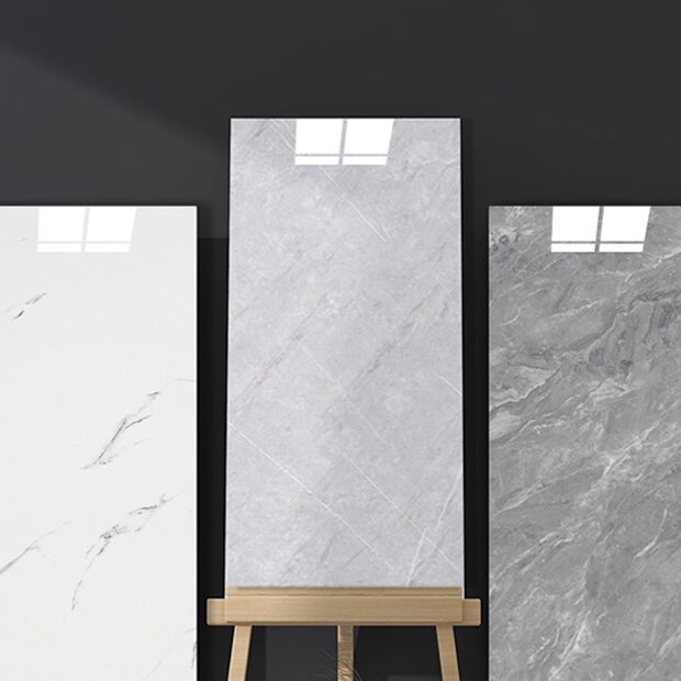 Lisslune | Plastic Peel and Stick Back Wall Rectangular Field Tile Peel and Stick Back Wall
