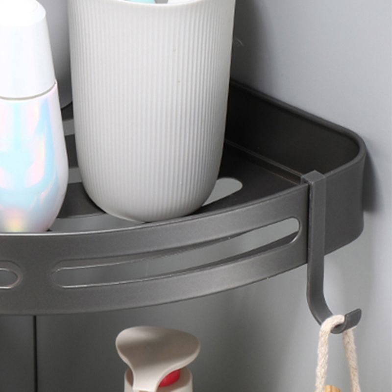 Lisslune | Modern Bathroom Fixture Set Towel Bar Gray Bathroom Shelf Bathroom Set