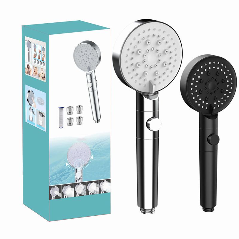 Lisslune | Modern Handheld Supercharged Showerhead Round Turbo Spray Head