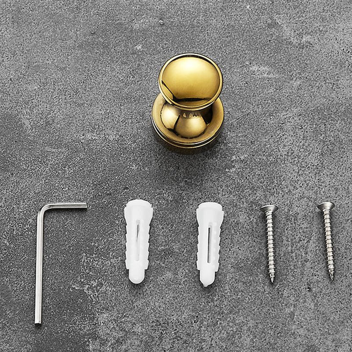 Lisslune | 10-piece Bathroom Accessories Hardware Set Modern Bathroom Accessories Set, Bathrobe Hooks