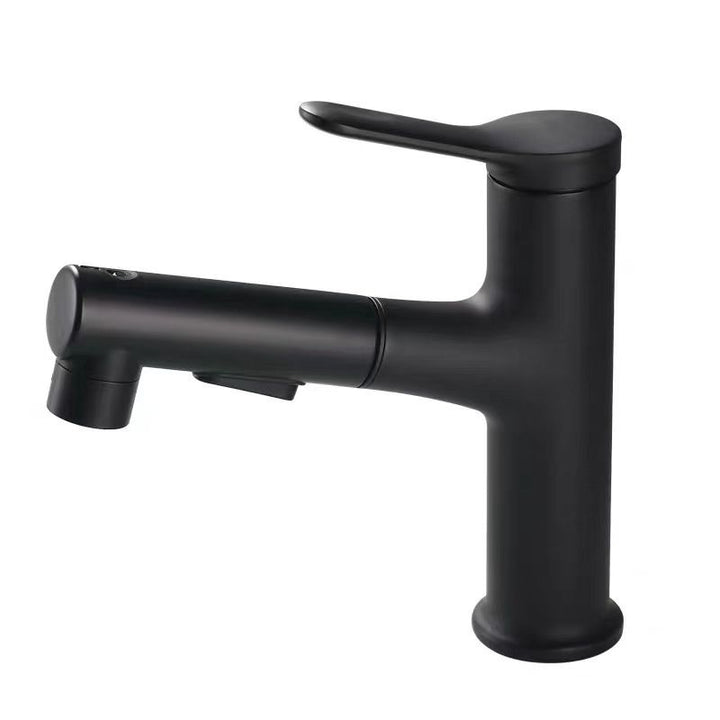 Lisslune | Contemporary Faucet Simple Low Arc Copper Sink Faucet