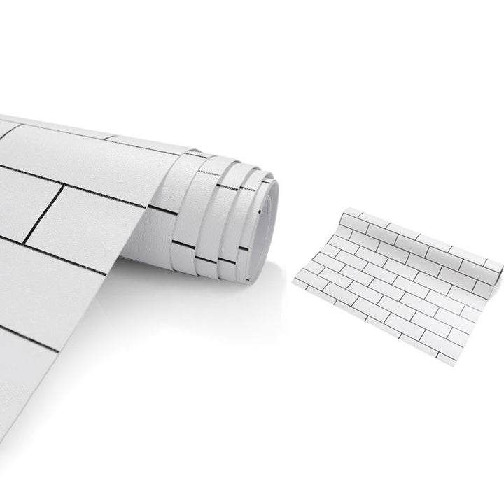 Lisslune | PVC waterproof mosaic tile for bathroom splash protection scratch-resistant