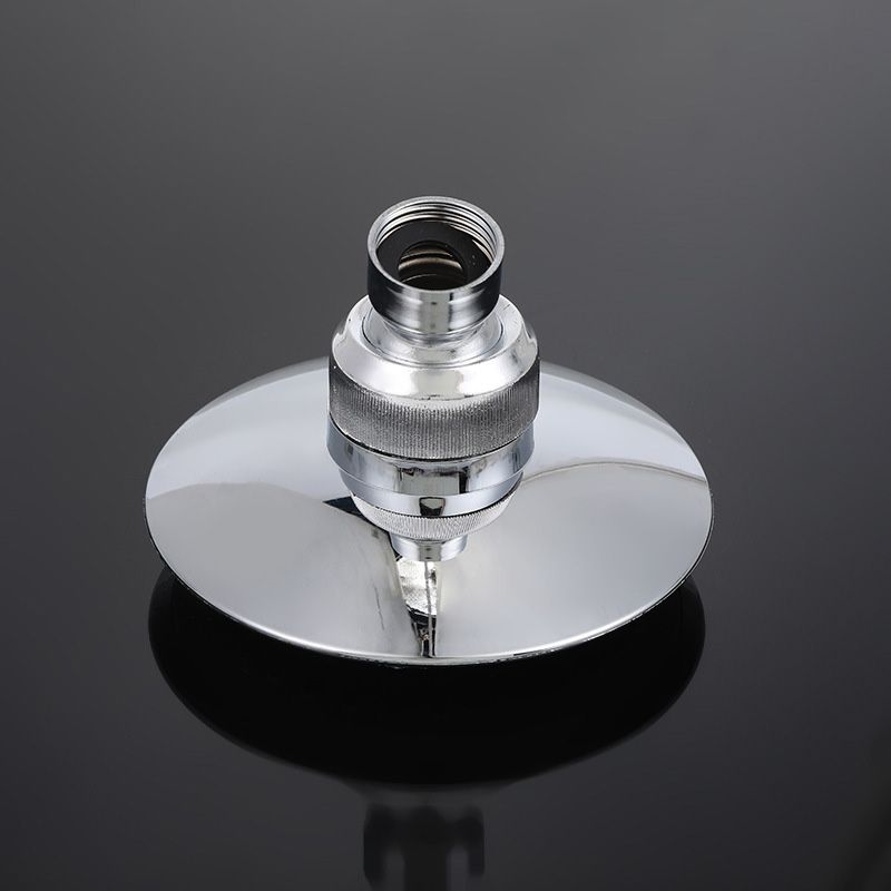 Lisslune | Round Shape Shower Head Modern Swivel Wall Mounted Fixed Shower Head