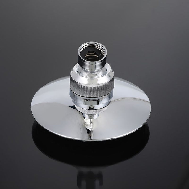 Lisslune | Round Shape Shower Head Modern Swivel Wall Mounted Fixed Shower Head
