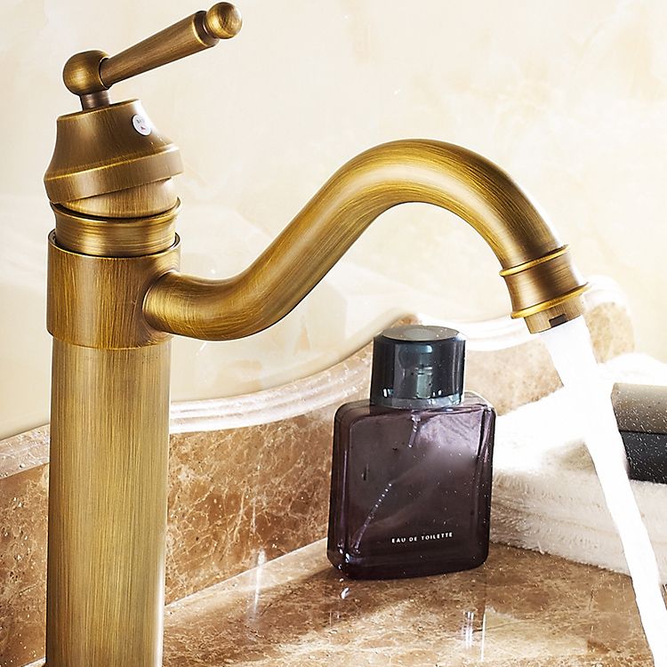 Lisslune | Farmhouse Widely Distributed Bathroom Faucet Vintage Single Hole Sink Faucet