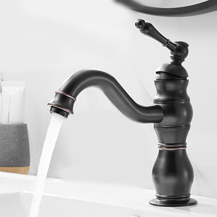 Lisslune | Vintage Bathroom Bathtub Faucet Single Lever Wall Mounted Bathtub Faucet