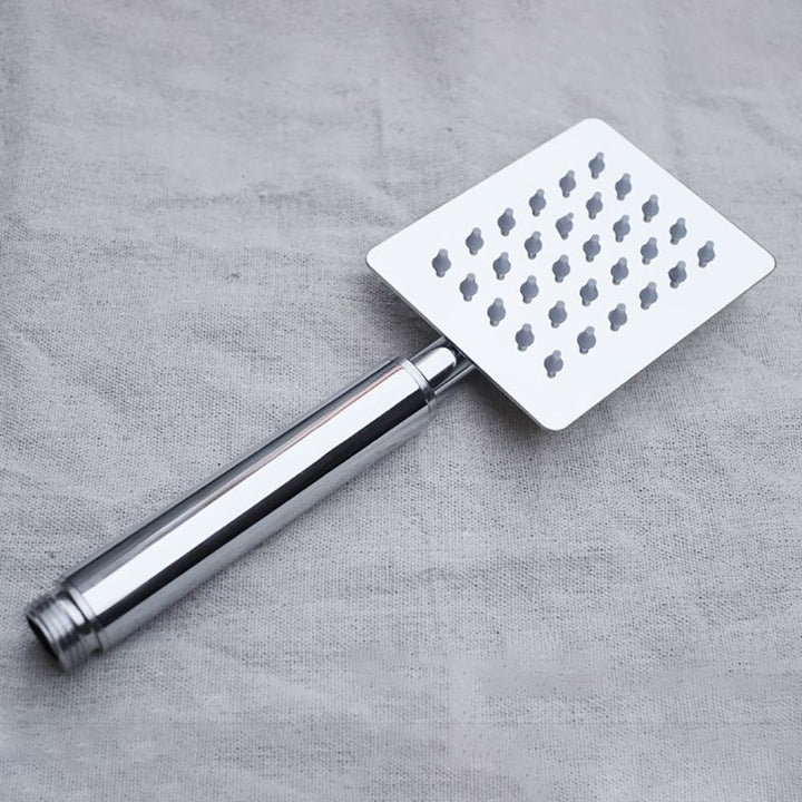 Lisslune | Shower head Brass Square Rain Spray Pipe Handheld Shower Head
