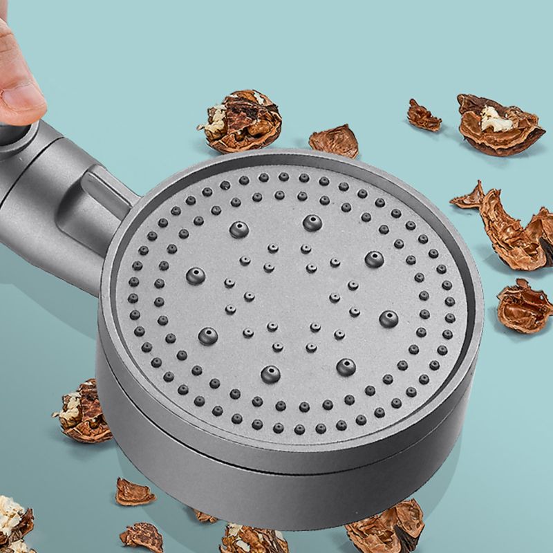 Lisslune | Contemporary Round Hand Shower Adjustable Spray Pattern Wall Mounted Shower Head