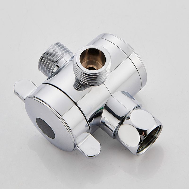 Lisslune | Silver Square Double Shower Head Modern Water Filtration Wall Mounted Shower Head