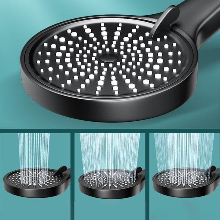 Lisslune | Contemporary Round Shower Head Pure Color Hand Shower