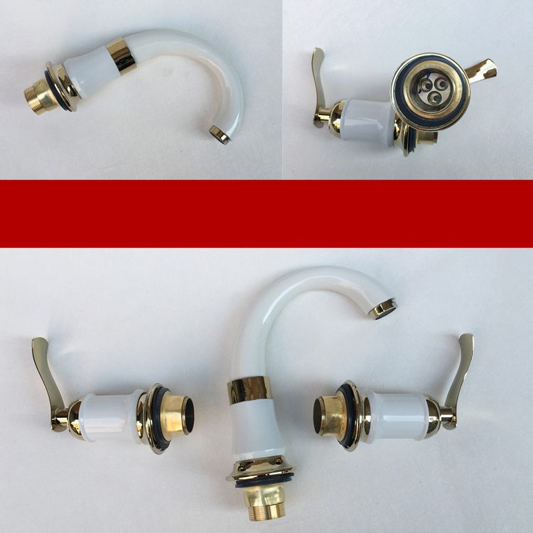 Lisslune | Glam Style Faucet Widely used sink faucet with 2 handles and 3 holes