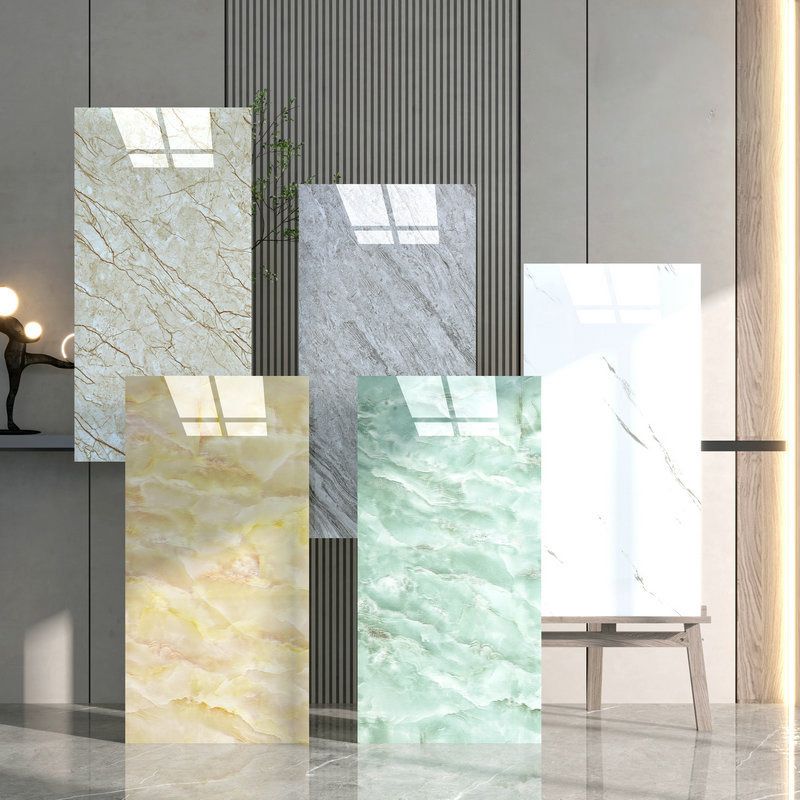 Lisslune | Single Tile Wallpaper Modern PVC Peel and Stick Tile with Rectangular Shape