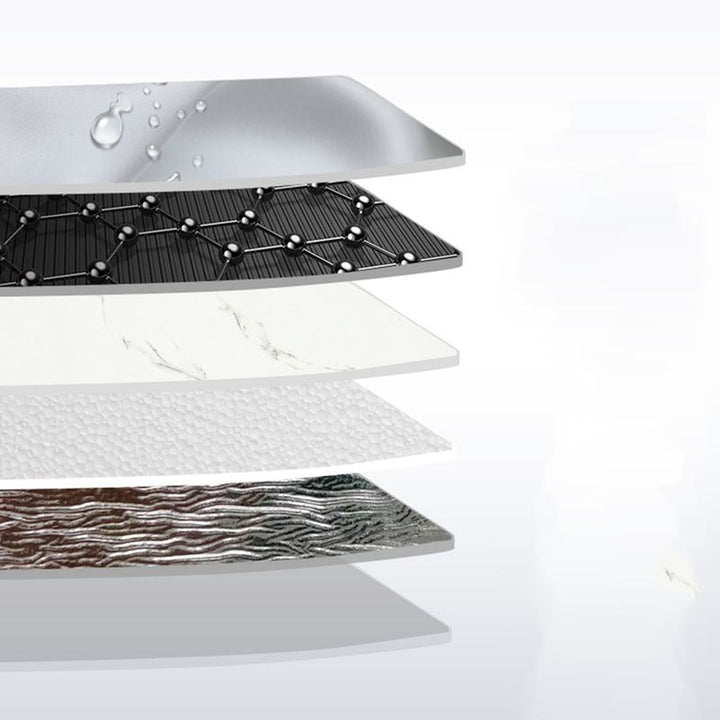 Lisslune | 10 Pack 12" X 23" PVC rectangular Peel & Stick field tile kitchen and bathroom back paneling