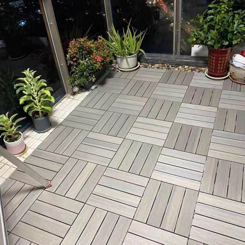 Lisslune | Classic Wooden Outdoor Flooring Composite Paving Tiles