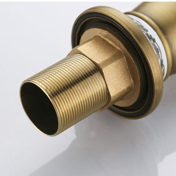 Lisslune | Low-Arch Country Vessel Faucet Single-Lever Brass Faucet for Bathroom