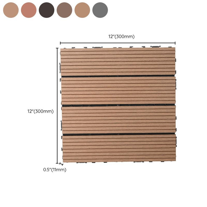 Lisslune | Click Laminate Planks Modern Dark Laminate Flooring