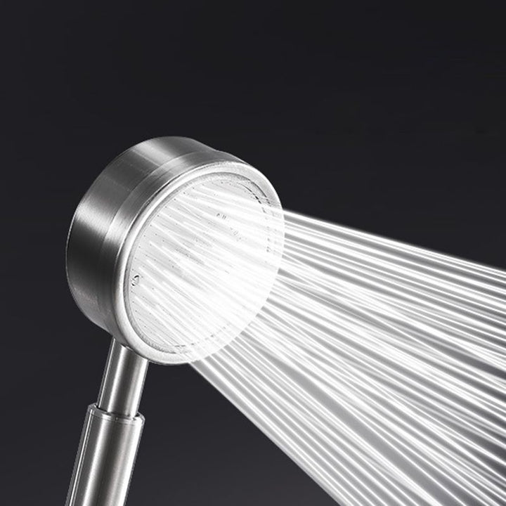Lisslune | Round Shape Handheld Showerhead Traditional Metal Wall Mounted Hand Shower