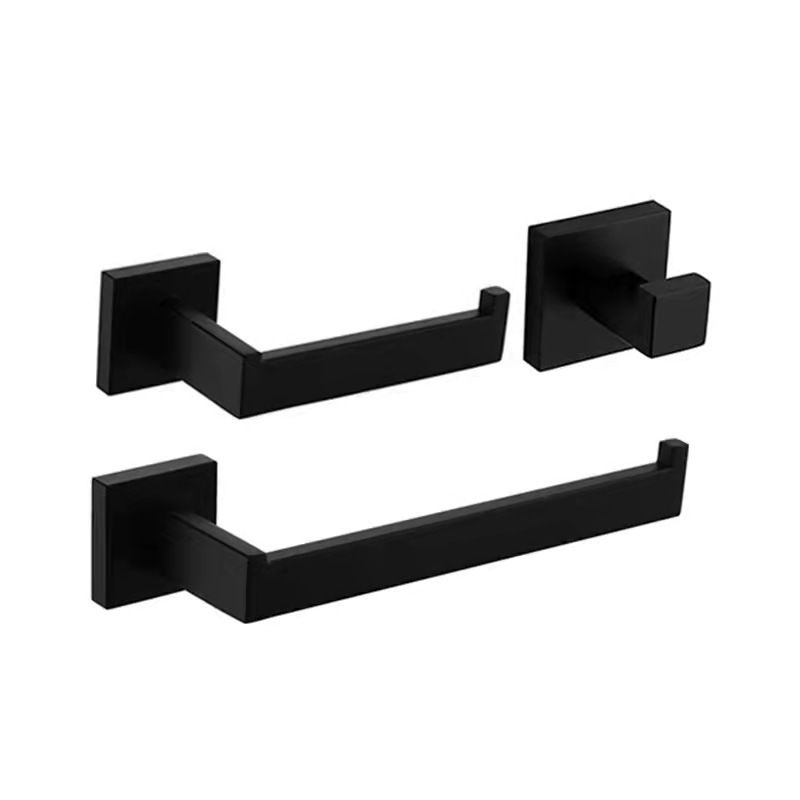 Lisslune | Stainless Steel Bathroom Fittings Modern Style Simple Bathroom Fitting Set