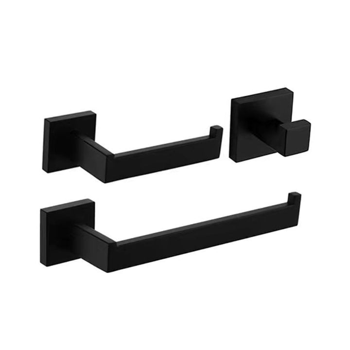 Lisslune | Stainless Steel Bathroom Fittings Modern Style Simple Bathroom Fitting Set